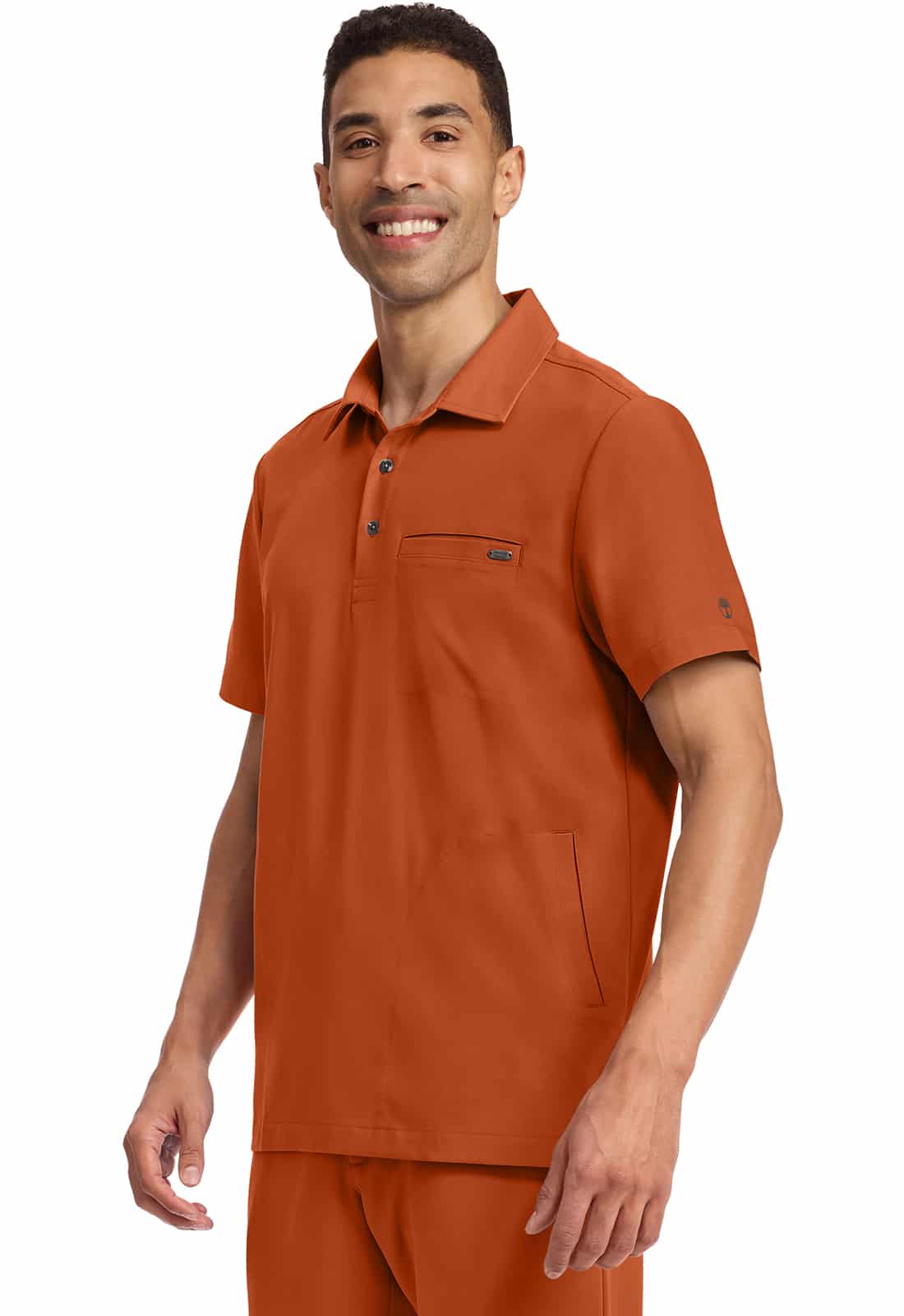 Men's 3-Pocket Polo Collar Top