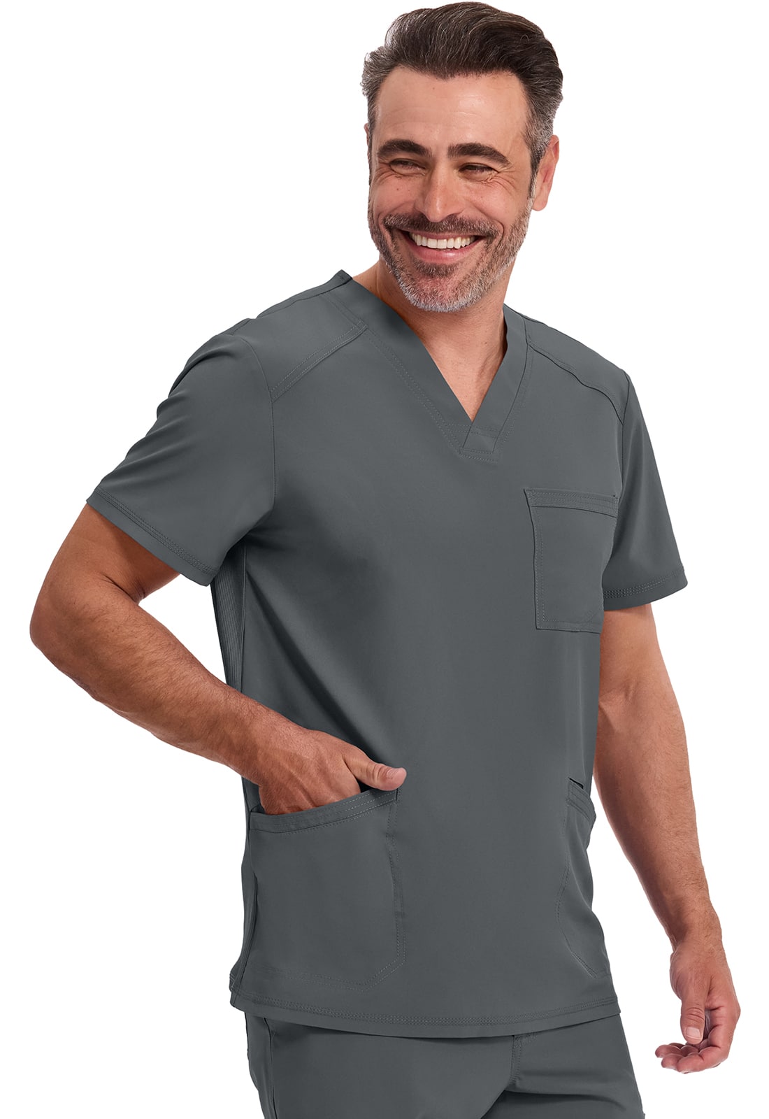 Infinity Men's V-Neck Top - Image 6