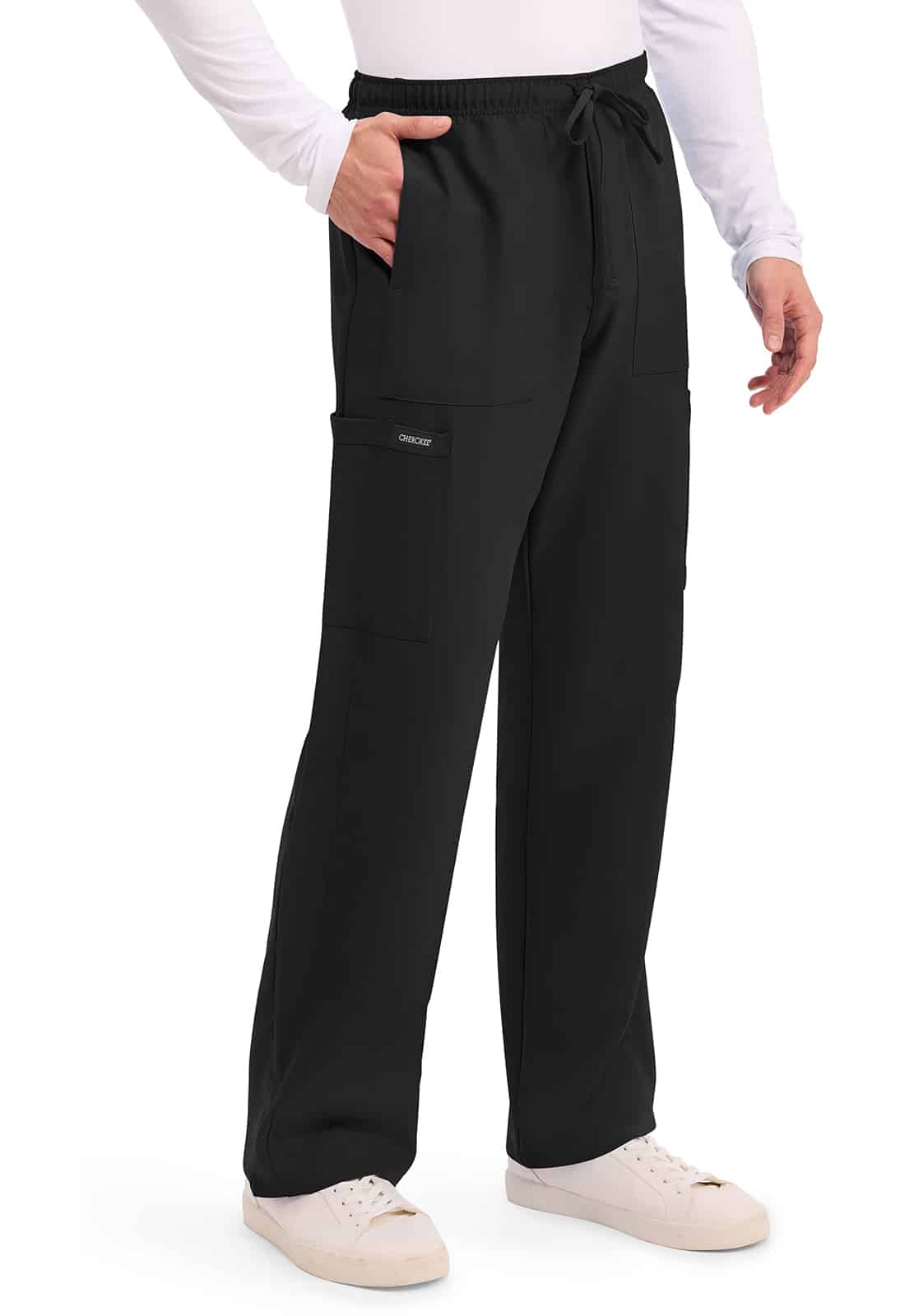 Men's Cherokee Mid Rise Zip Fly Straight Leg Pant - Image 2