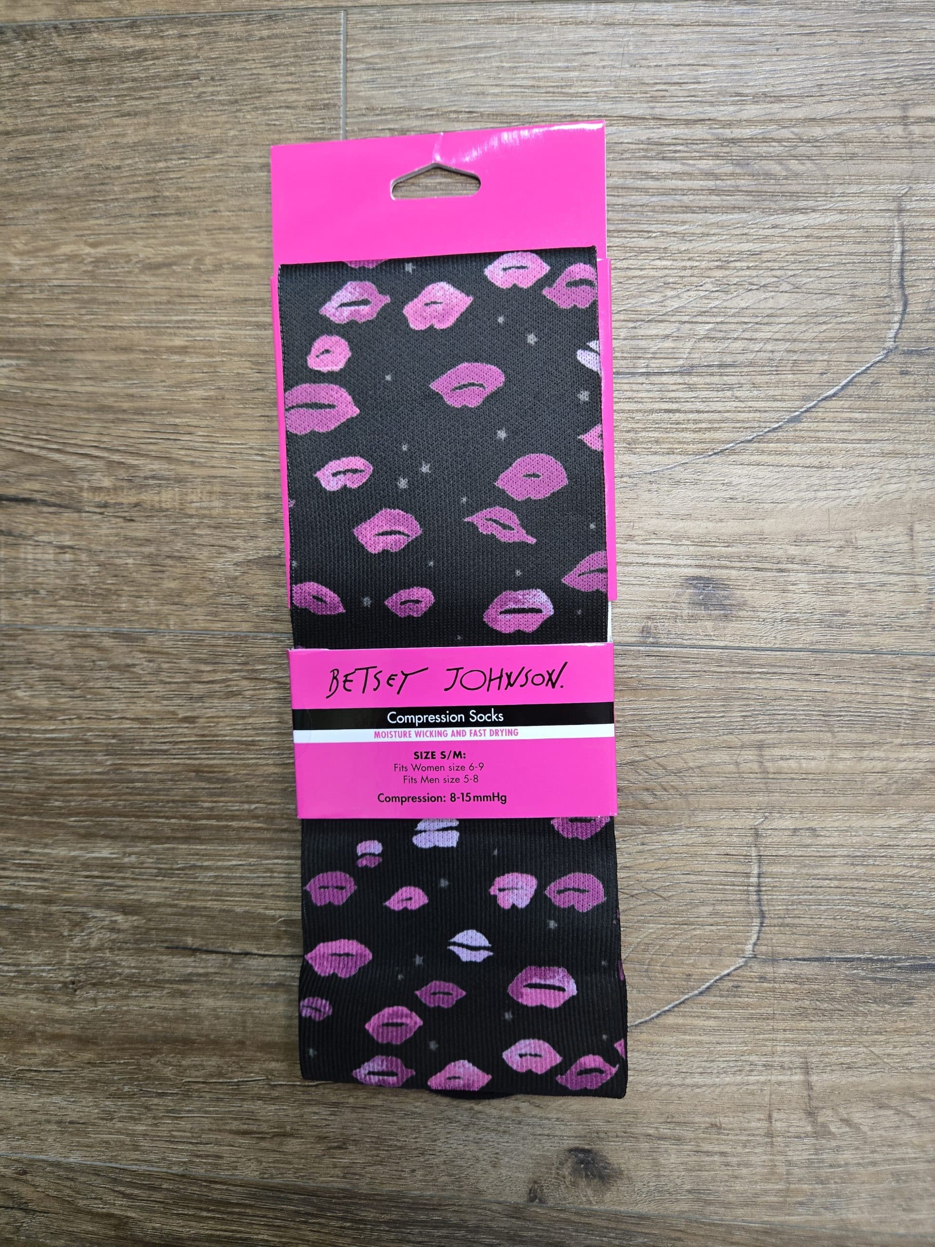 Betsey Johnson Compression Socks 1-pk