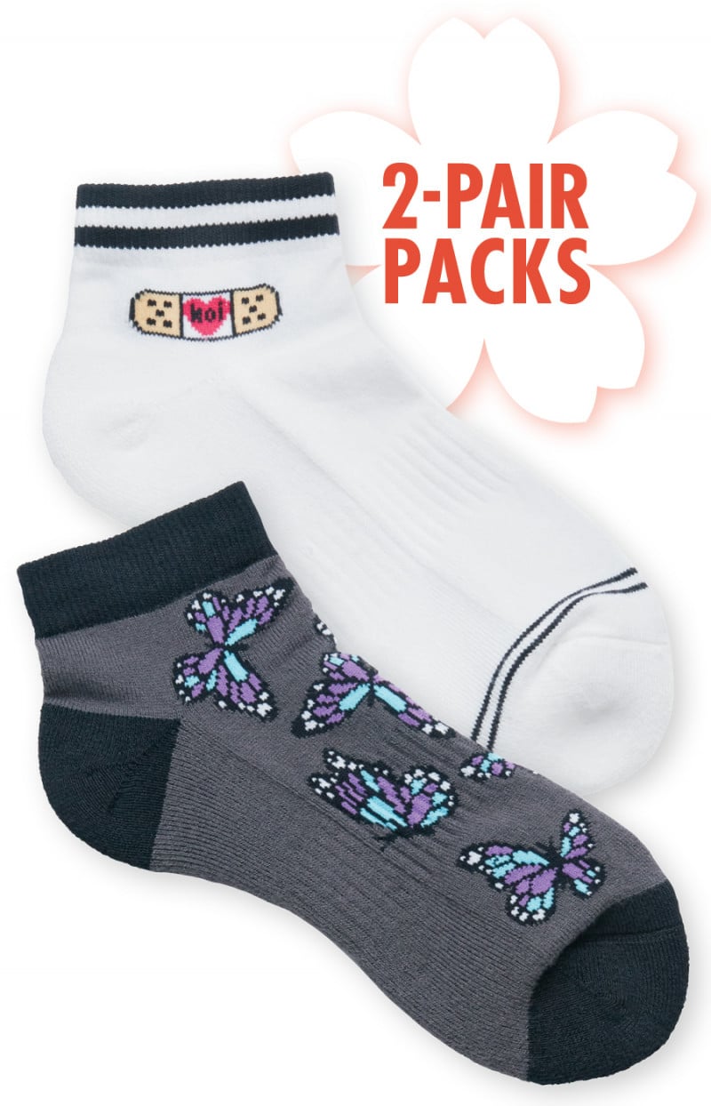 Compression Ankle Socks 2-Pack - Image 3